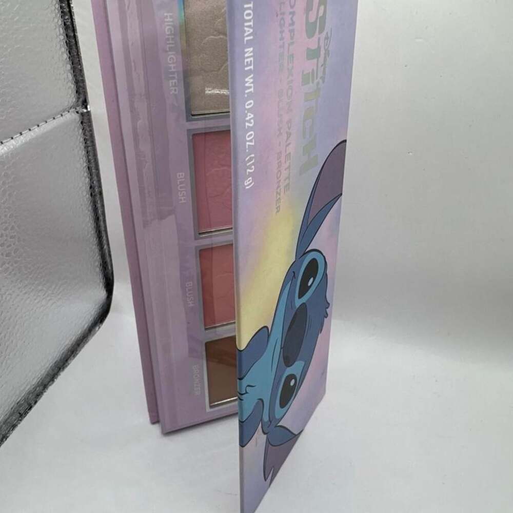 Disney Stitch Complexion Palette Highlighter Blush Bronzer